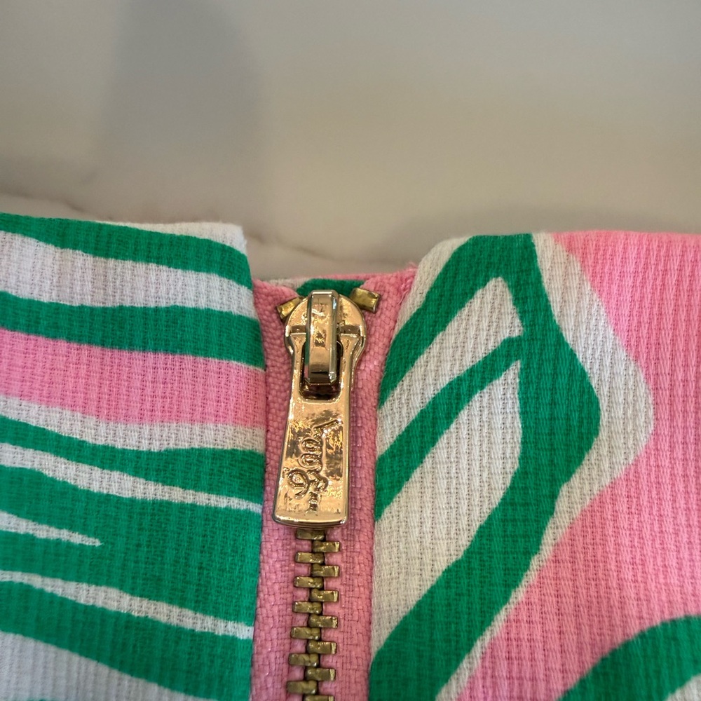 NWT Lilly Pulitzer Marigold Skort Mandevilla Baby who let the fonds out Sz 0 - Picture 11 of 13